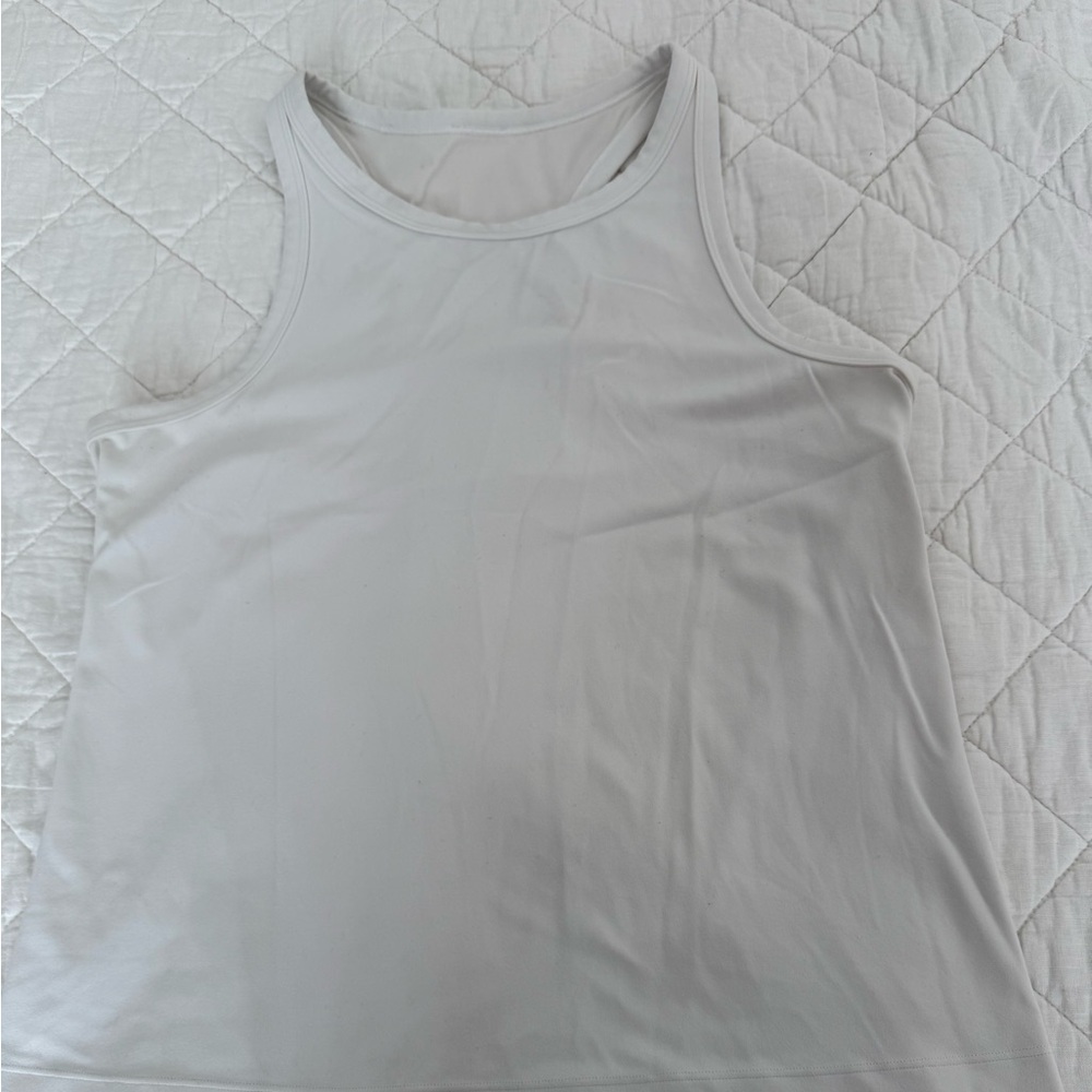lululemon athletica White Sleeveless Top